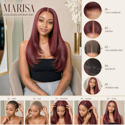 Marisa lace wig