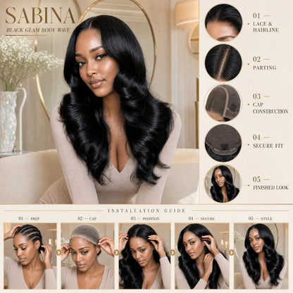 Sabina lace wig