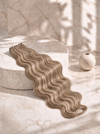 Highlighted hair bundle, light blonde body wave hair