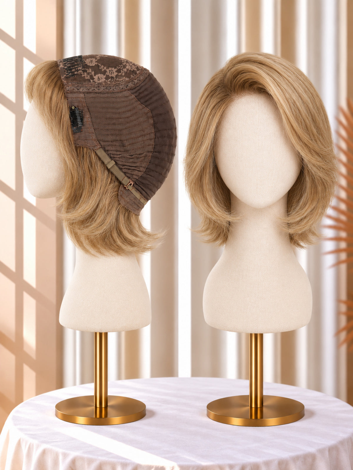Jewish Silk Top with Flower Net Cover Jewish Wig