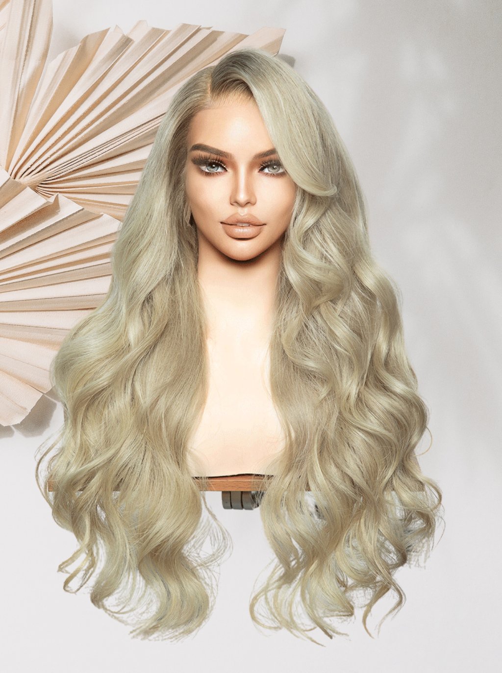 Lily glueless wig