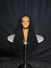 Belle Kinky Curly Half Wig