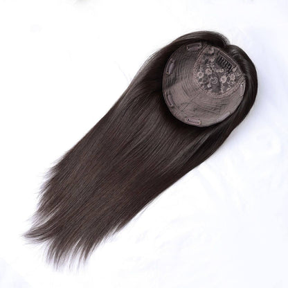 6x7", 8x8" Silk base hair Topper