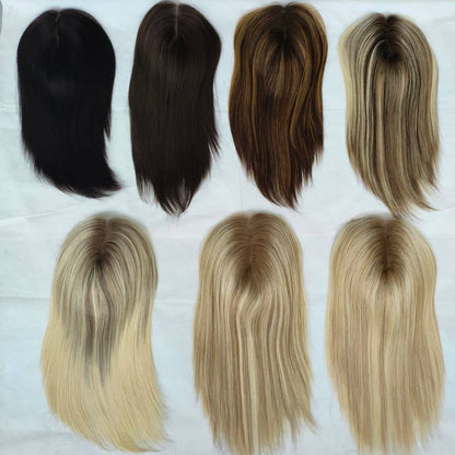 5.5 x 6 Lace Front Mono Base Topper