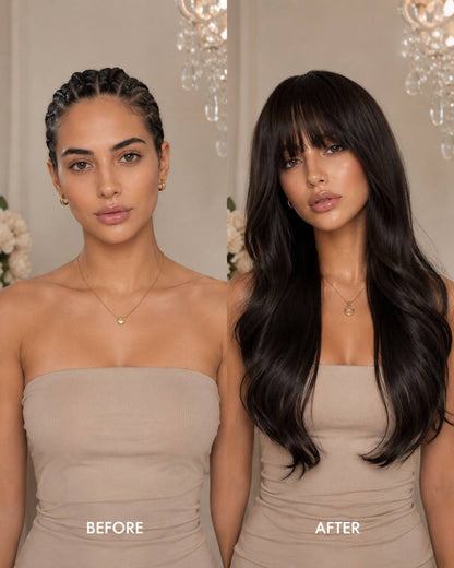 Espresso synthetic lace wig