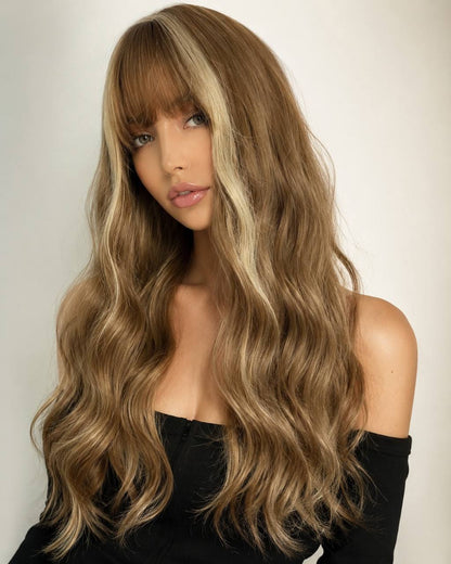 Vanille synthetic lace wig