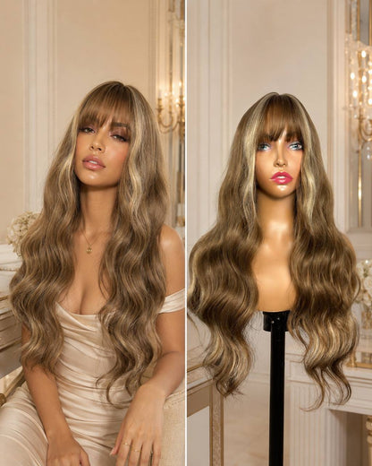 Vanille synthetic lace wig