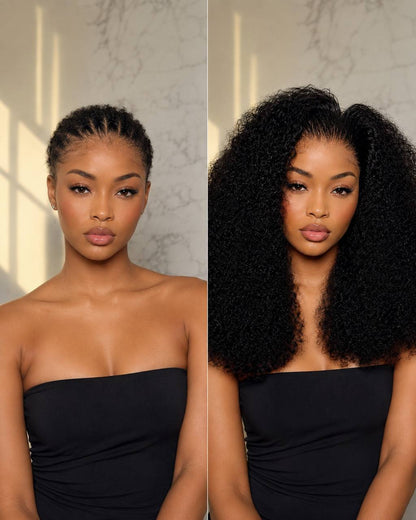 Amara crown curly lace wig