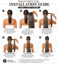 Wrap Around Ponytail