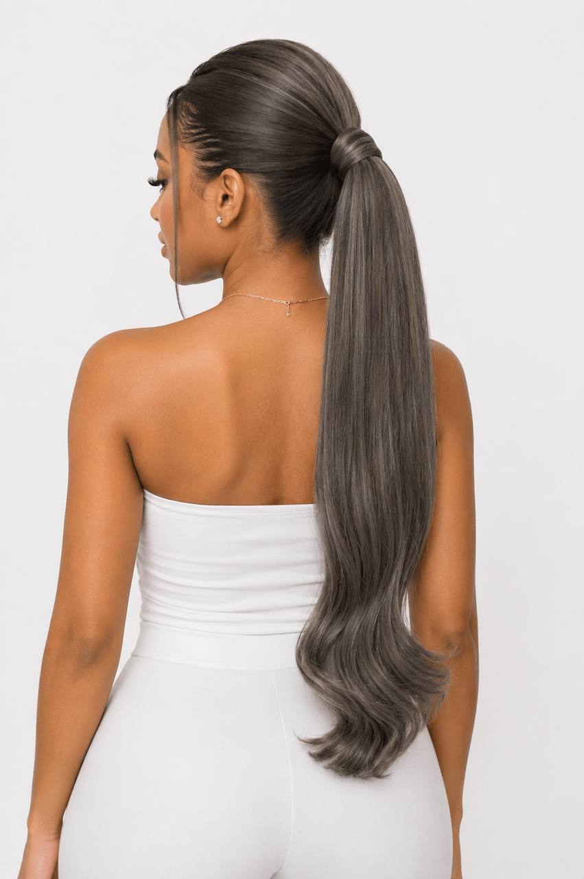 Wrap Around Ponytail