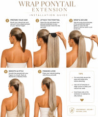 Wrap Around Ponytail