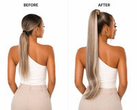 Wrap Around Ponytail
