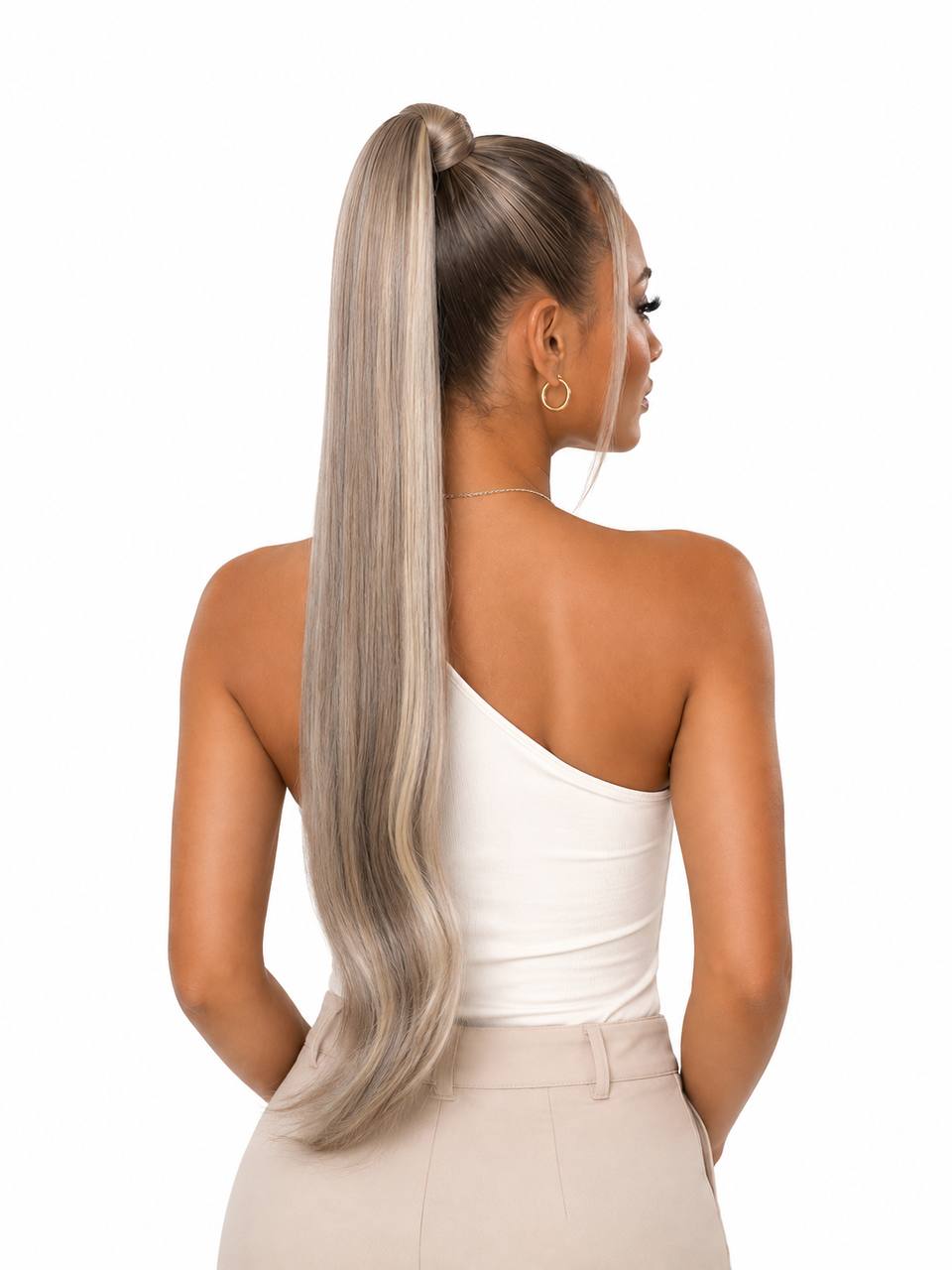 Wrap Around Ponytail
