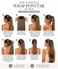 Wrap Around Ponytail