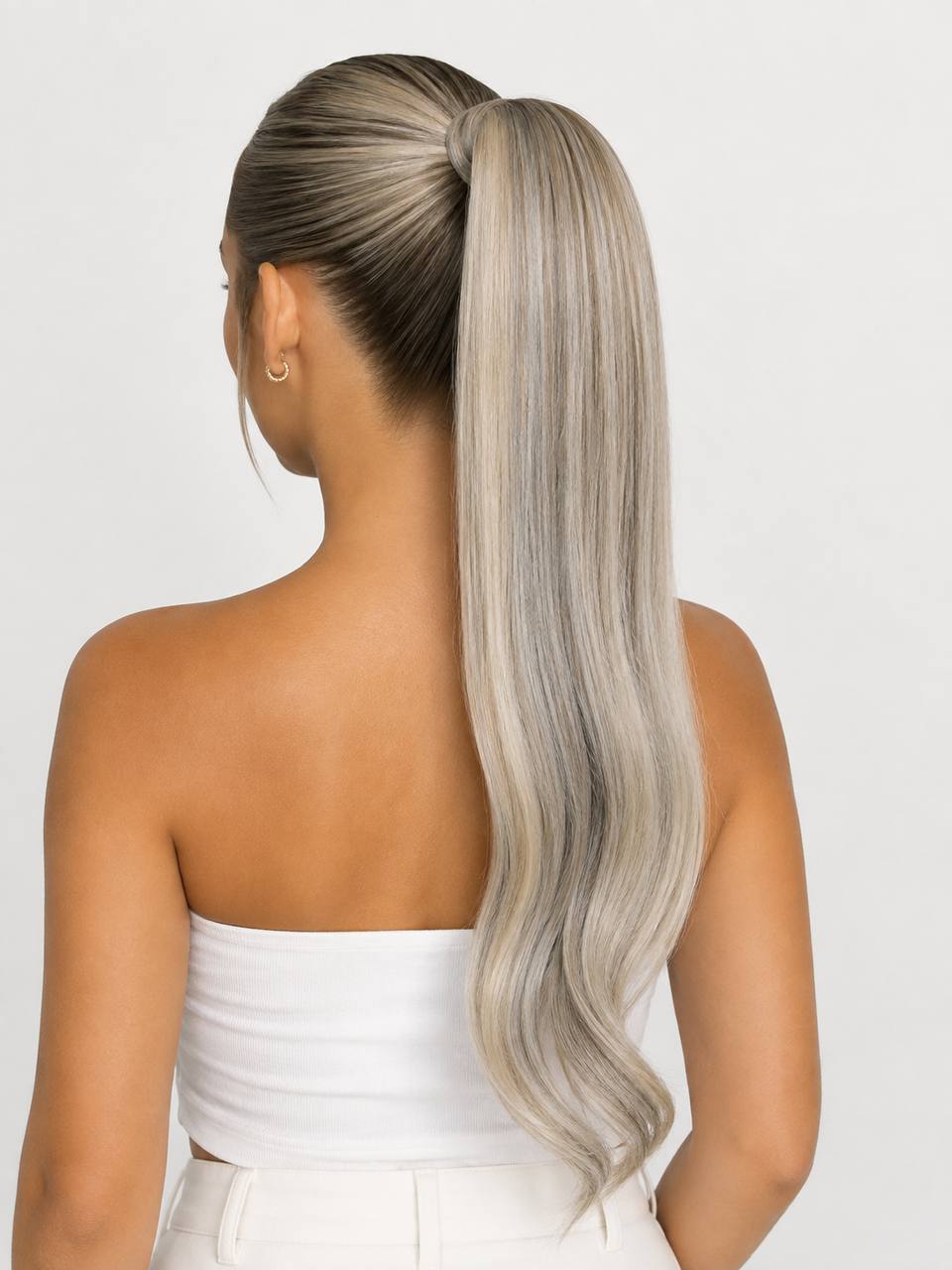 Wrap Around Ponytail