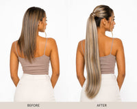 Wrap Around Ponytail