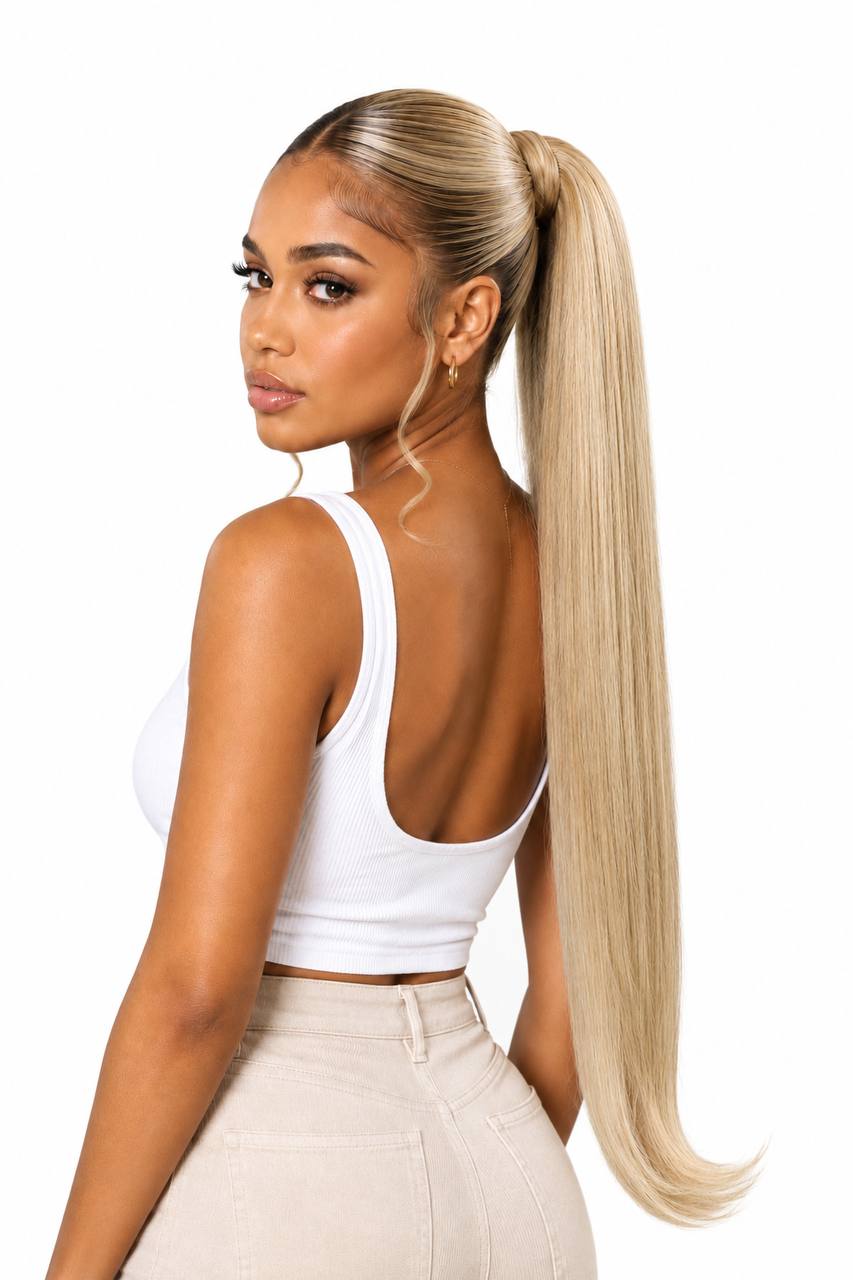 Wrap Around Ponytail