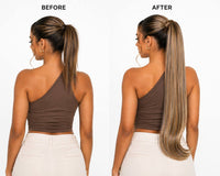 Wrap Around Ponytail