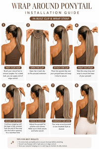 Wrap Around Ponytail