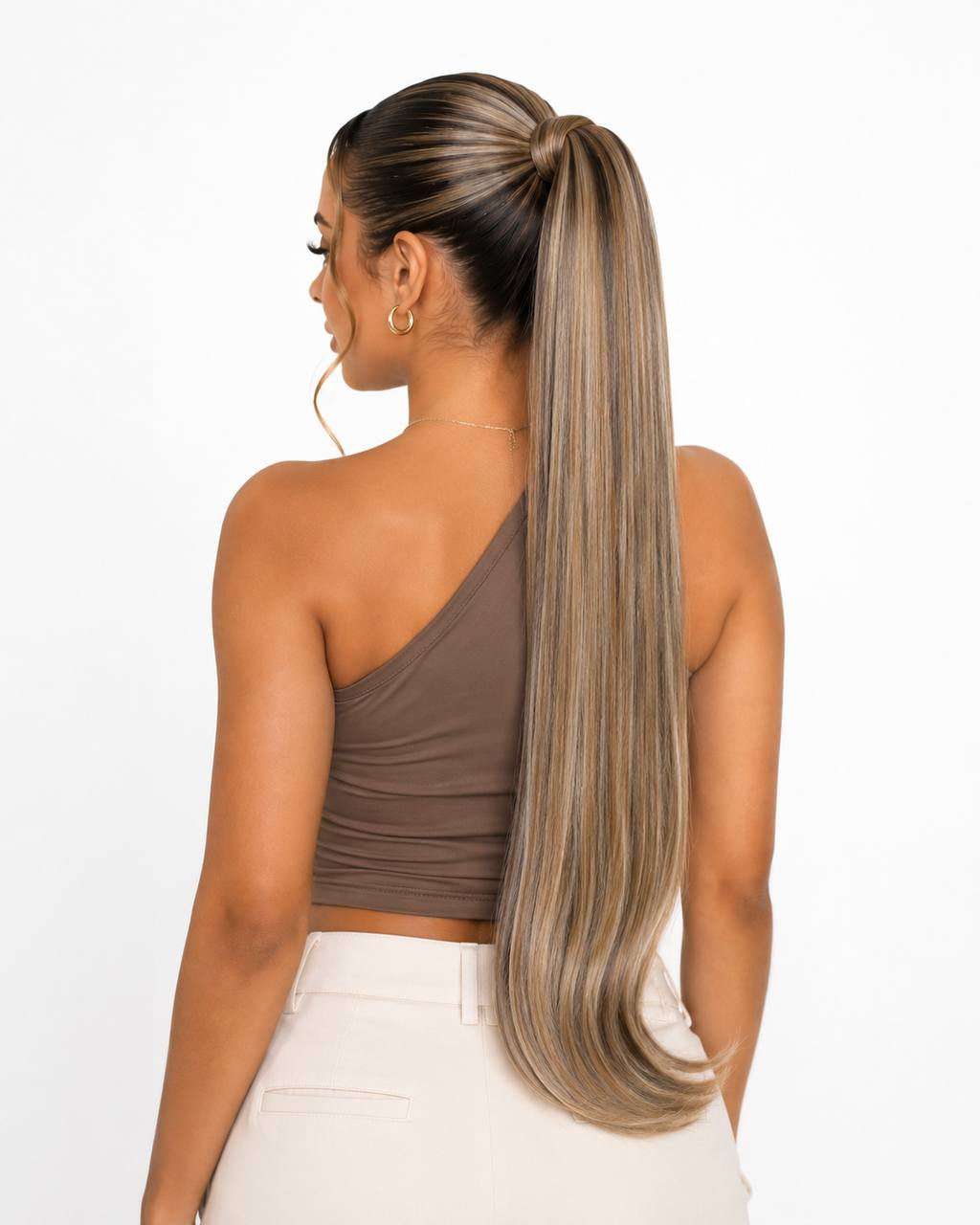 Wrap Around Ponytail
