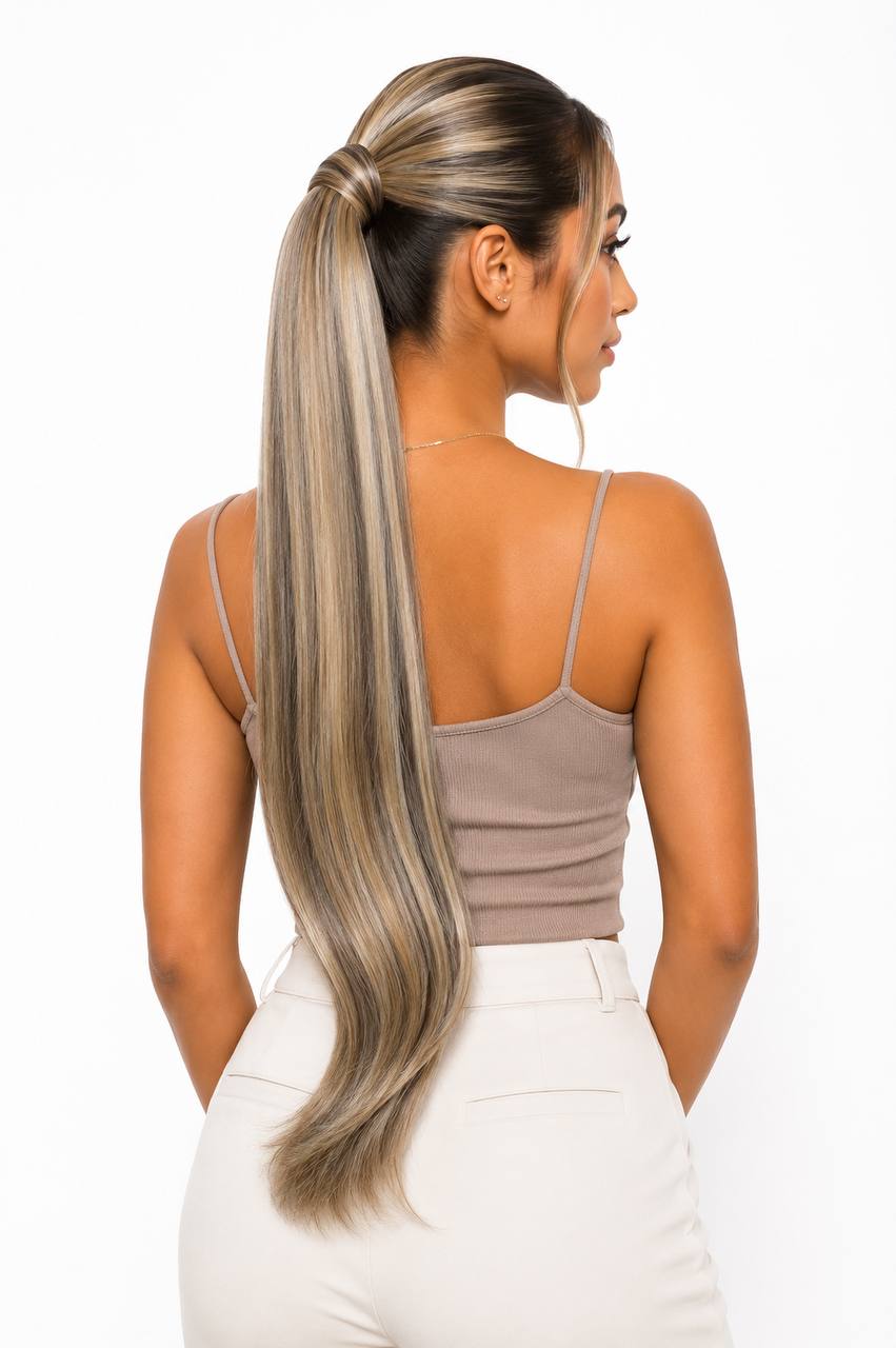 Wrap Around Ponytail