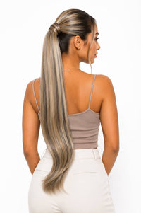 Wrap Around Ponytail
