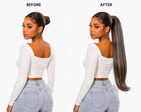 Wrap Around Ponytail
