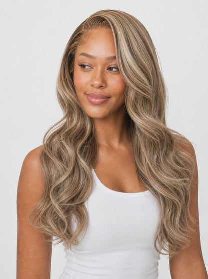 Honey Highlight Lace Wig