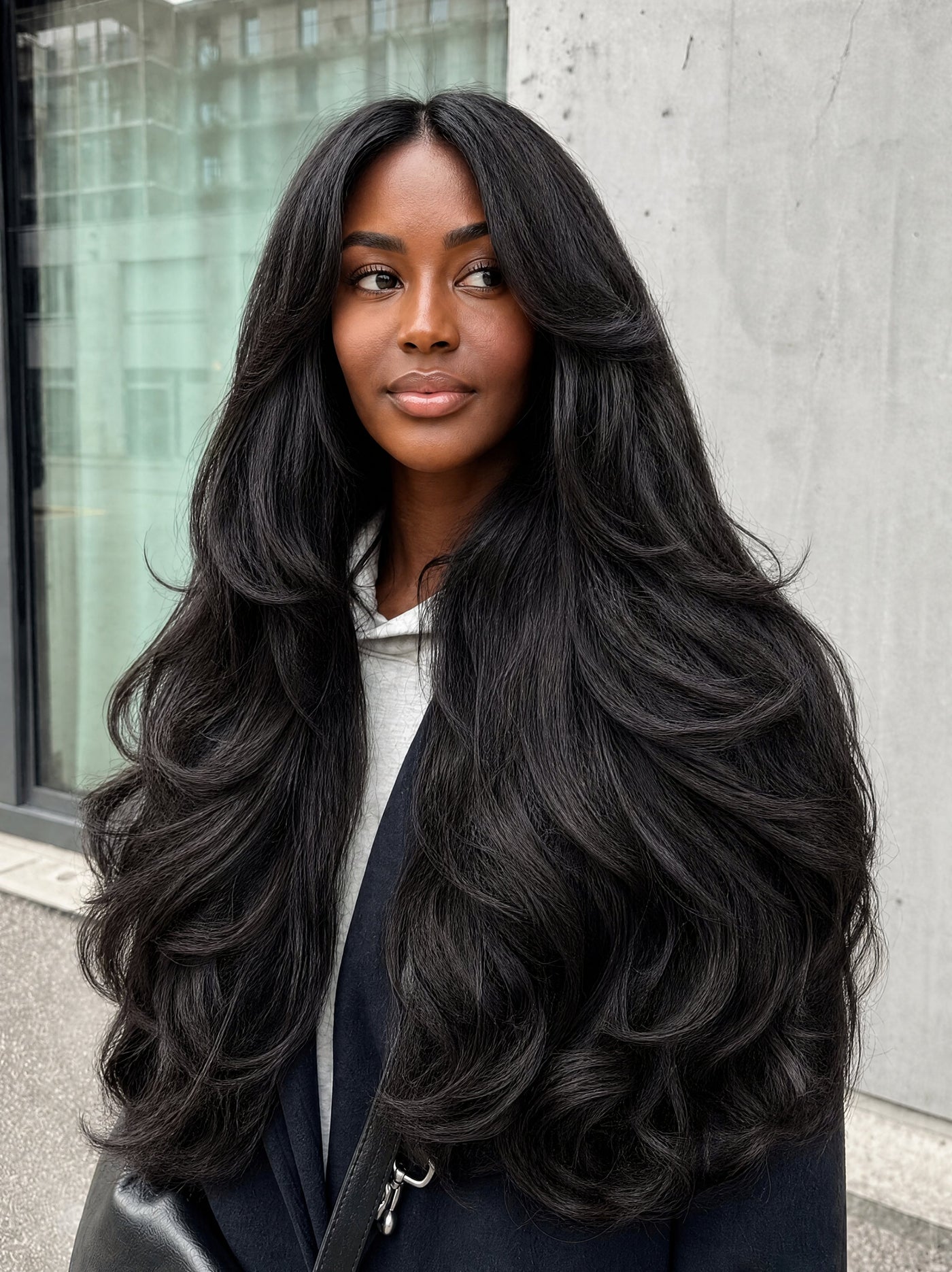 Raw Indian Bundles worn, styled look 4