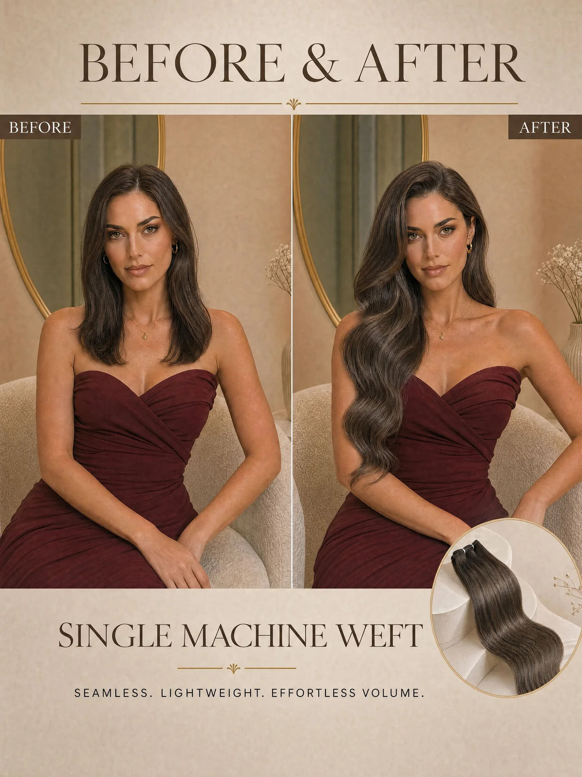 Single Machine Weft