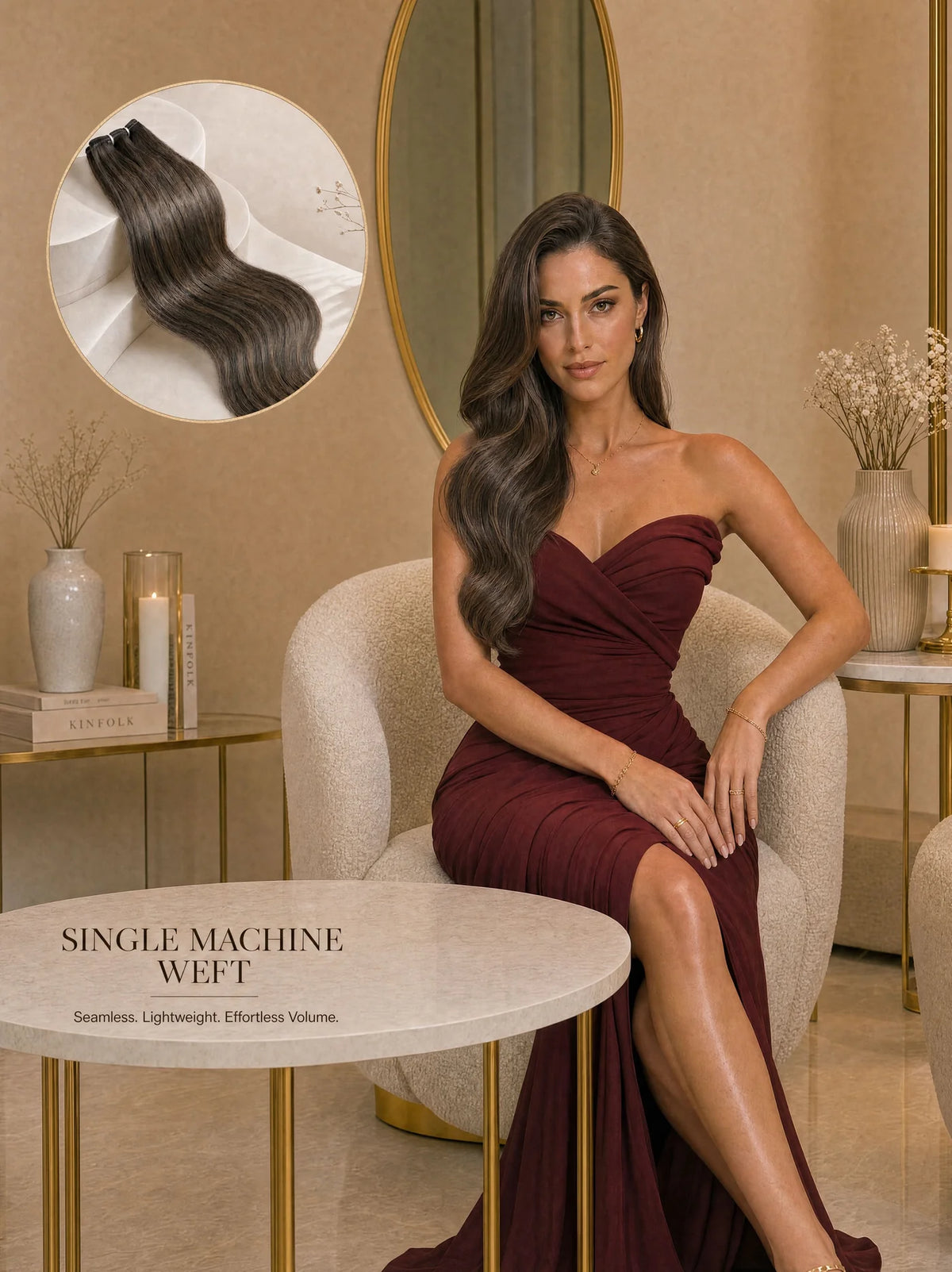 Single Machine Weft