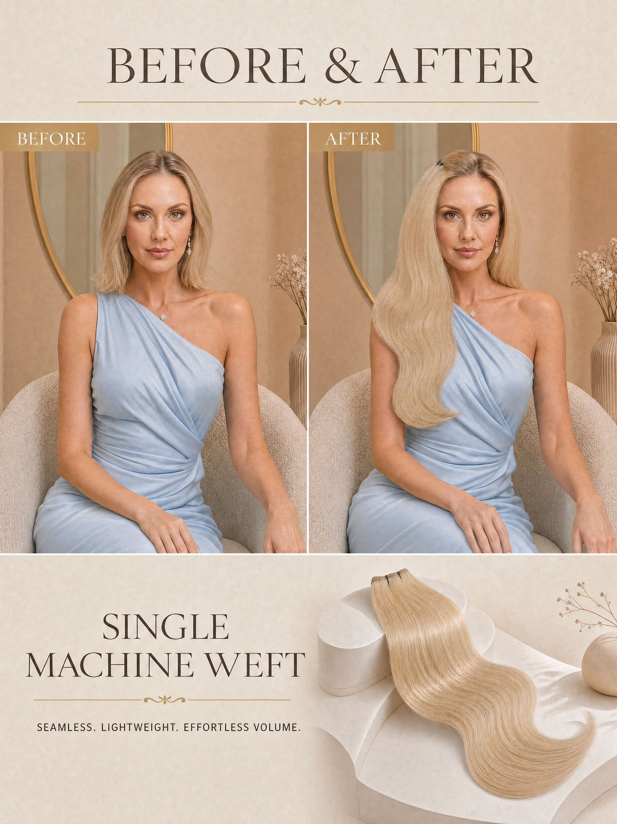 Single Machine Weft