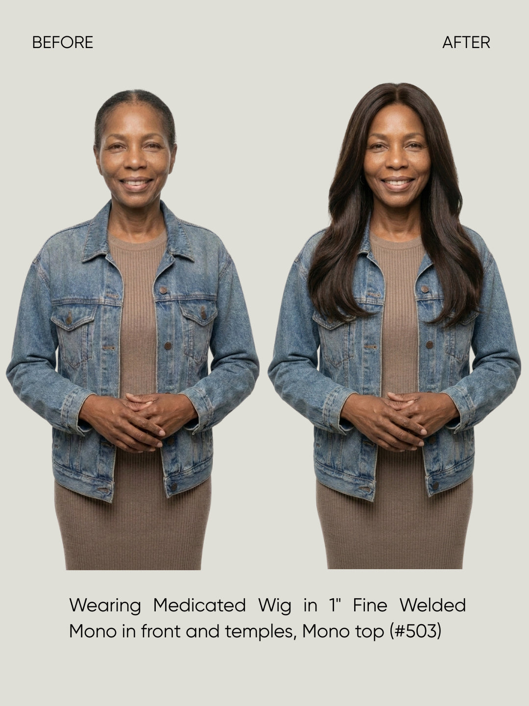 Britta Fine Welded Mono Top Medical Wig