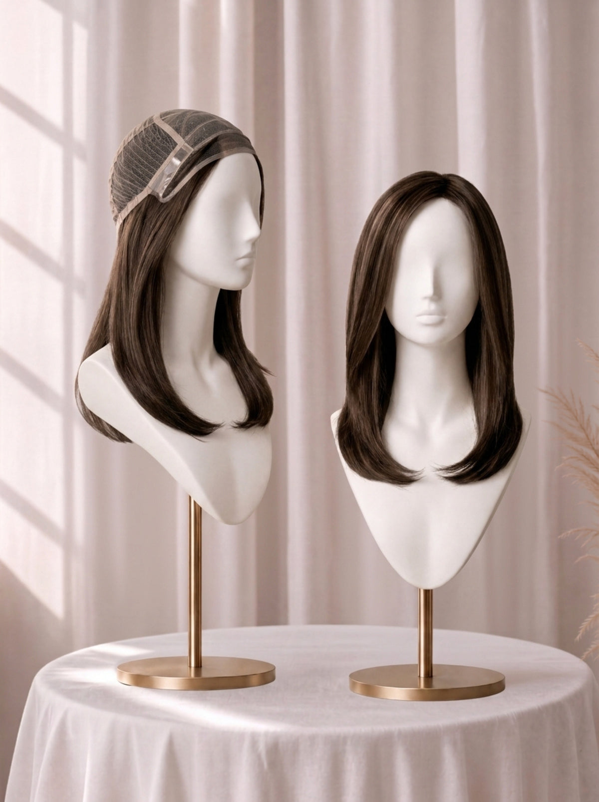 EW40 French Lace Front European Virgin Hair Medical Wig