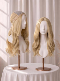 JW23 Silk Top Folded Lace Front Chinese Remy Hair Jewish Wig