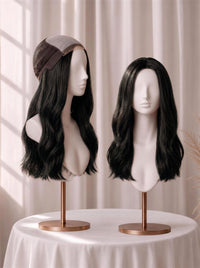 JW23 Silk Top Folded Lace Front Chinese Remy Hair Jewish Wig