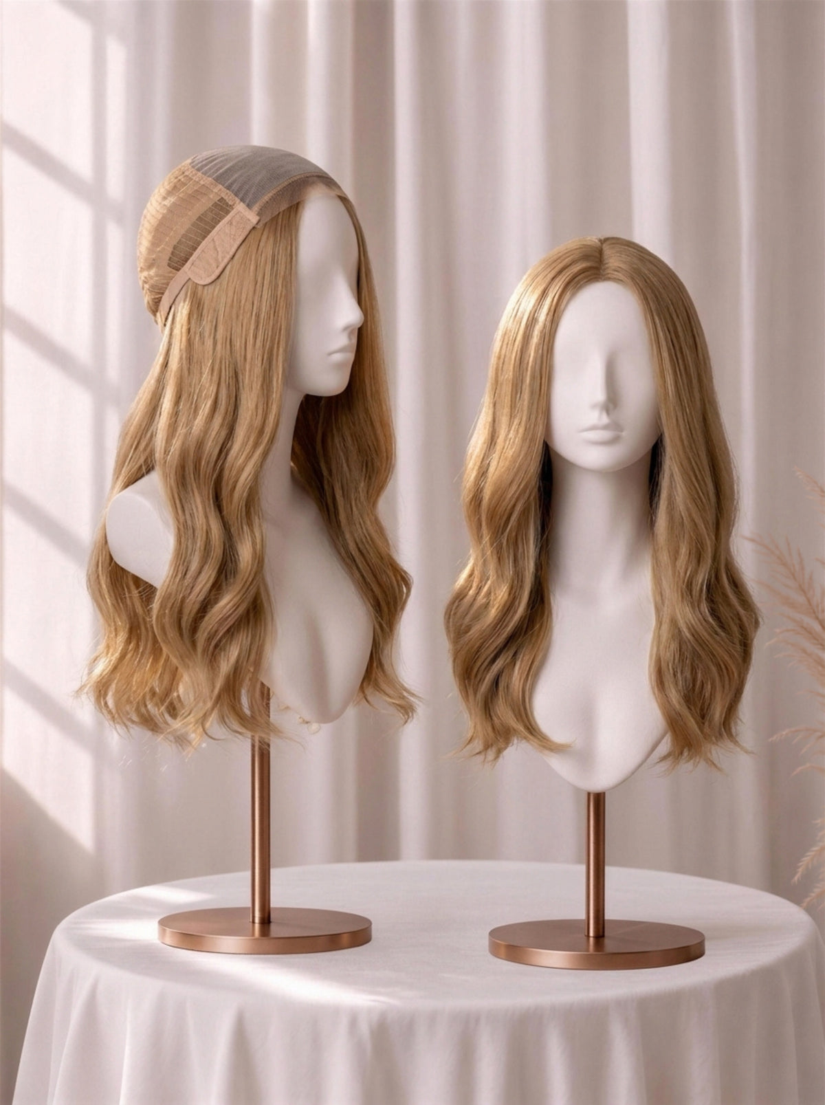 JW23 Silk Top Folded Lace Front Chinese Remy Hair Jewish Wig