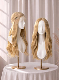 French Lace in Front, Top & Mono Cover with Wefted Sides & Back Jewish Wig
