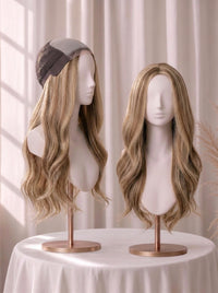 Mono Top with 1/2" French Lace Front and Wefted Sides & Back Medical Wig