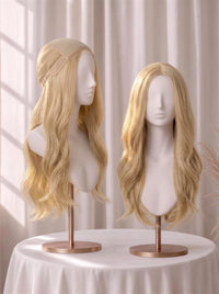 Mono Top with 1/2" French Lace Front and Wefted Sides & Back Medical Wig
