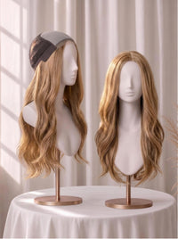 Mono Top with 1/2" French Lace Front and Wefted Sides & Back Medical Wig