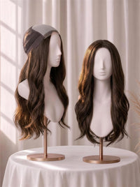 Mono Top with 1/2" French Lace Front and Wefted Sides & Back Medical Wig