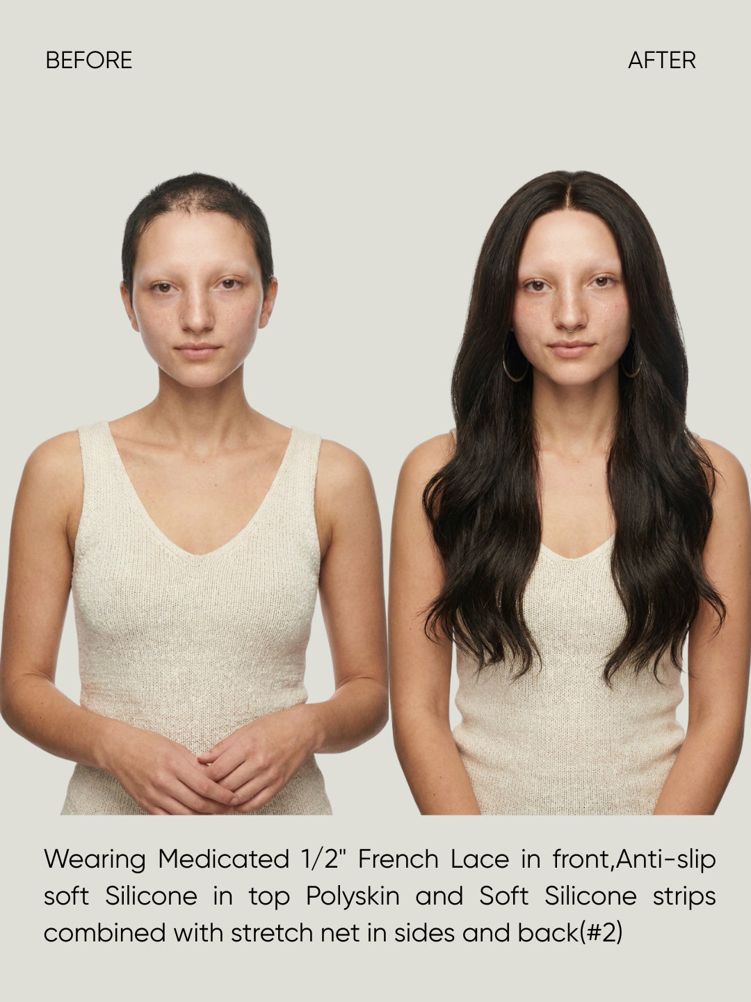 Mono Top French Lace Medical Wig