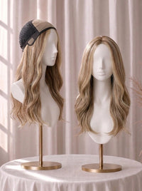 1/2" Welded Lace Front Top with Diamond Net Cover Medical Wig