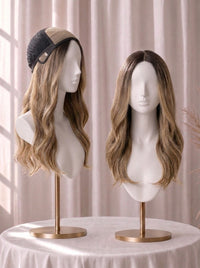 1/2" Welded Lace Front Top with Diamond Net Cover Medical Wig