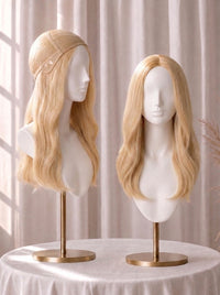 1/2" Welded Lace Front Top with Diamond Net Cover Medical Wig
