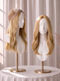 1/2" Welded Lace Front Top with Diamond Net Cover Medical Wig
