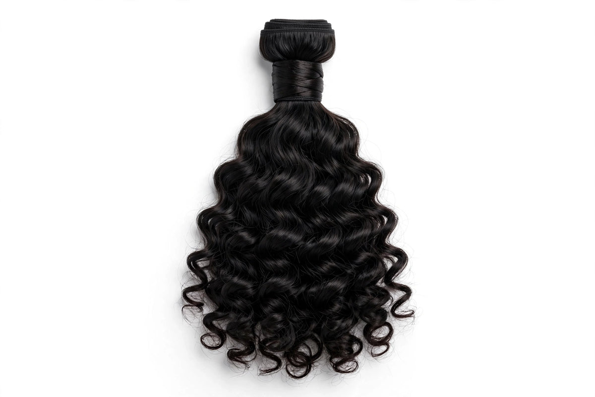Curly wrap Ponytail