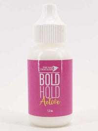 Hair hold gel bottle, Bold Hold Active, purple label