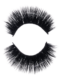 Mike Lashes false eyelashes, long black wispy lash strip
